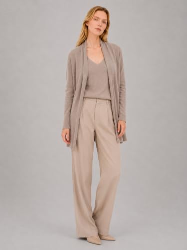Image of State Cashmere Long Sweater Cardigan Women 100% Pure Cashmere Cardigan with Pockets Cashmere Cardigans for Women