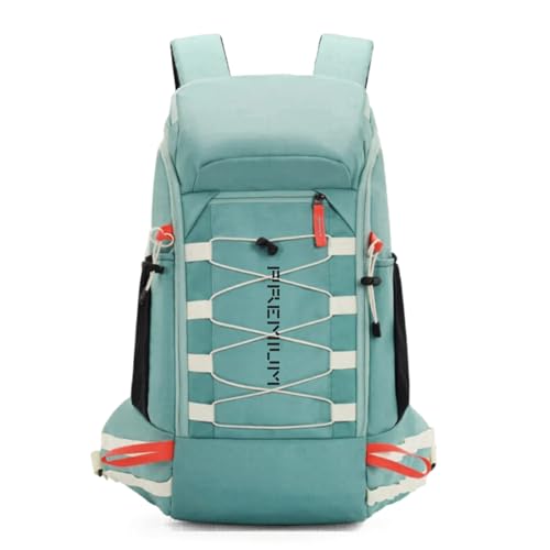 Universo GENIAL Mochila de Ataque 40L Premium, Verde, Nylon, Trekking e Camping, 59 x 25 x 16 cm, Unissex