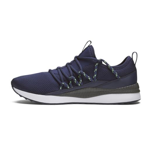 PUMA Mens Pacer Web Lace Up Sneakers Shoes Casual - Blue3