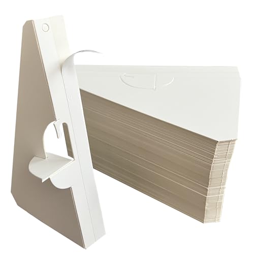 CoroRio 3 Inch Self-adhensive Cardboard Easel Backs Pack of 60 Picture Frame and Art Paper Easel Stand Use for Photos Signs Crafts and Cardboard Stands for Display