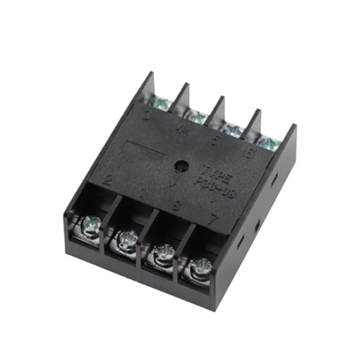 Connecteur rond à 8 broches P3G-08 base robuste AC250V 10A pour relais temporisé industriel