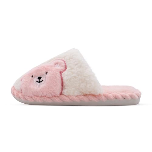 Image of VRITRAZ Women's Comfort Slip On Closed Toe Warm Winter House Clog Indoor Slipper with Cute Print and Degins