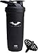 Smartshake Justice League Reforce Batman Shaker Bottiglia 900ml, DC Comics Borraccia in acciaio inox, regalo Batman per uomo immagine