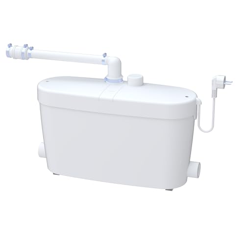 SFA - Saniaccess Pump - Pompe De Relevage Eaux Grises - 3 Entrées - Salle De Bain, Cuisine Ou Buanderie - Silencieuse 46 dB - Maintenance Facile - 48,8 x 17 x...