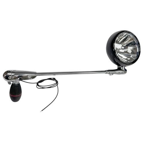 unity 219050-0002 Spotlight fits 2015-2024 Chevrolet Colorado GMC Canyon 6in S04 Head with 100W Halogen Bulb, Black