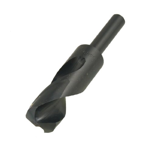 Aexit 26mm Dia Tool Holder Split Point 145mm Long High Speed Steel Twist Drill Bit Model:14as79qo403