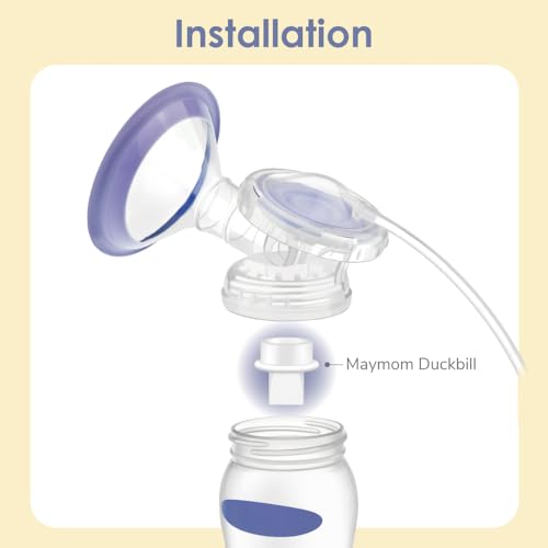 Image of Maymom Pump Valve (2nd Generation) for Lansinoh Breast Pumps Signature Pro /Smartpump /Manual Breast Pumps. Replace Lansinoh Pump Valves.