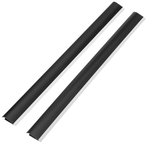 Image of LIFKOME Dustpan Replacement Edge Strips 11.41 Inch Soft Rubber Lip for Garbage Shovel Repair and Dustpan Plastic Edge Replacement for Efficient Floor Cleaning