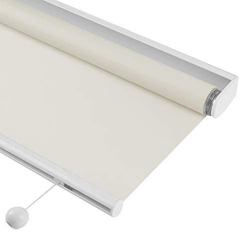 Store automatique anti-UV jour nuit crème réglable pour fenêtre de bureau et salon