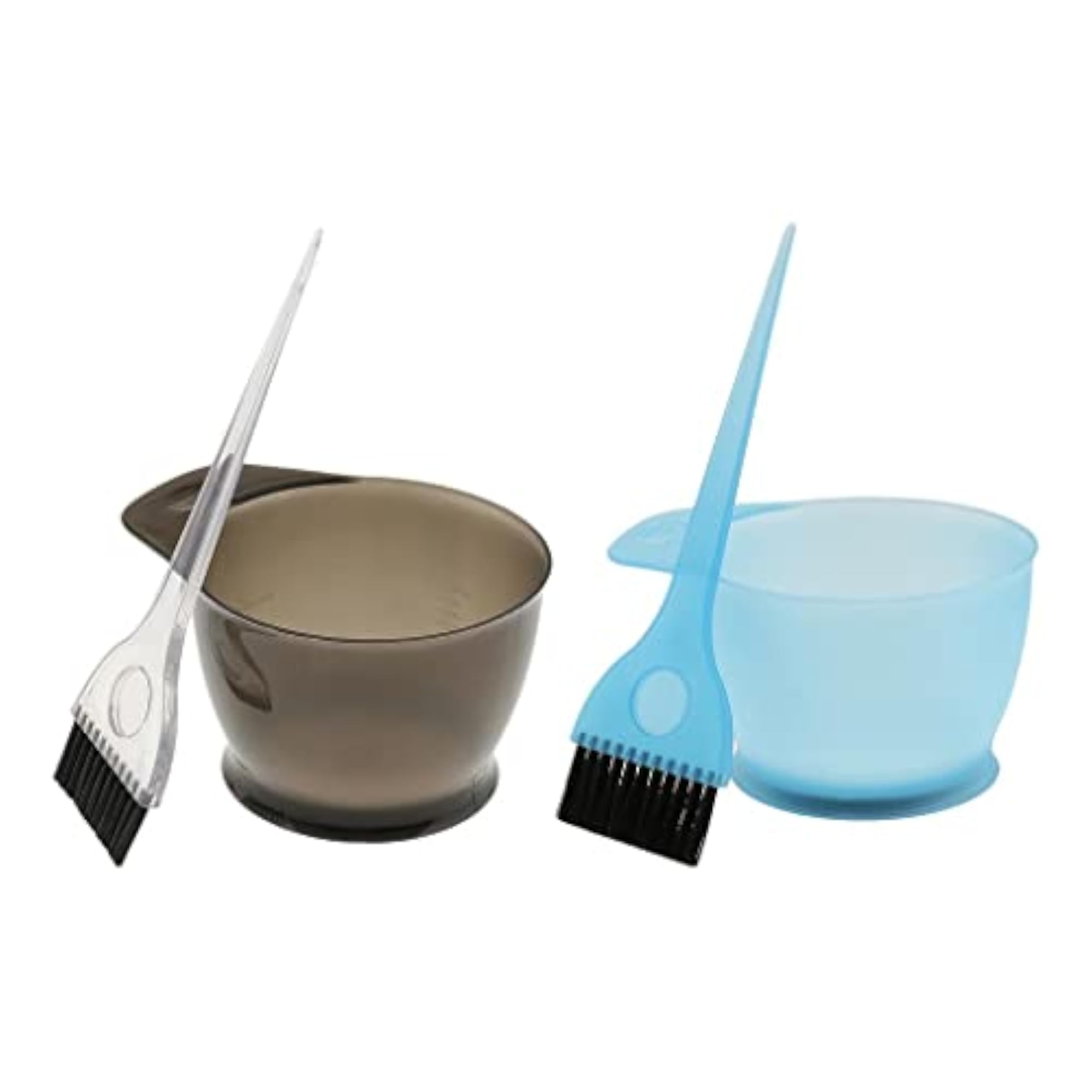 Salon Hair Dye Color Bowl Comb Brush Set, 2 Kit