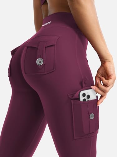 Image of YEOREO CoreFlex Women Workout Flare Leggings