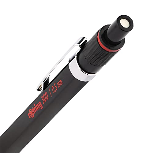 Rotring 300 Mechanical Pencil, Black, 0.5Mm (1904726) #TOP3