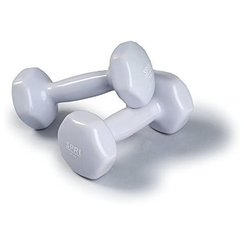 SPRI 4-Pound Vinyl Coated Dumbbells Cover