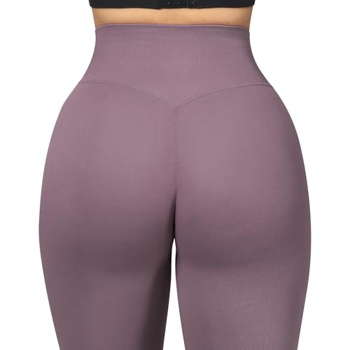 Image of MOOSLOVER Seamless Butt Lifting Workout Leggings for Women High Waist Yoga Pants Compression Contour Tights