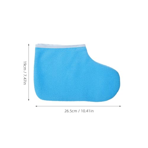 Cubiertas de cera para pies reutilizables para spa miniatura 3