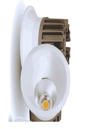 NESA COB Light LED Ceiling Cabinet Flush Mount Recessed Light Fixture Indoor/Warm White and White-Finish 220-440v, 9w (50)