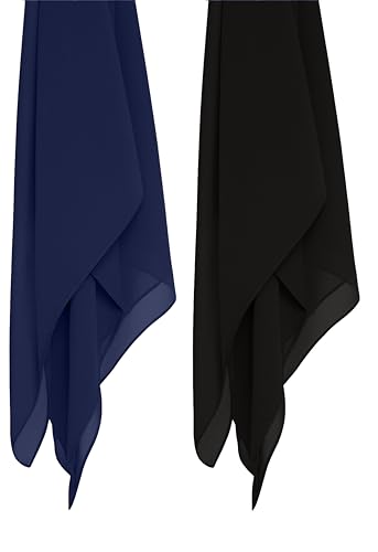 Image of Premium Georgette Hijab for Women, Lightweight and Breathable | 180x70 cm
