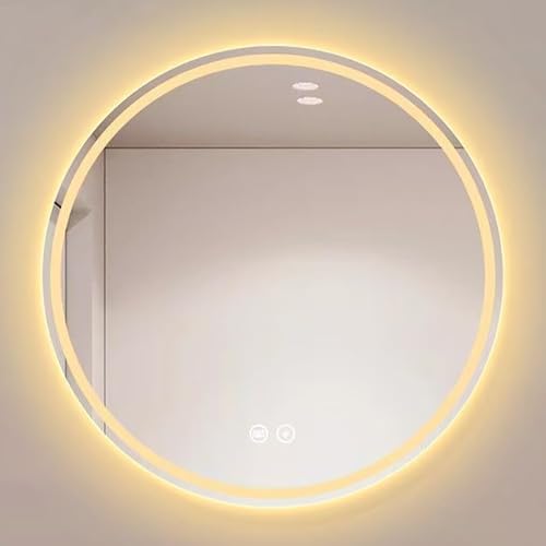 40cm/50cm/60cm/70cm/80cm/90cm�A�ی^LED�o�X���[���~���[�A�܂�~�߁A�t���[�����X�Ɩ��t���E�H�[���~���[�A���r���O���[���p�A3�F�����@�\�t�� - �E�H�[��/�z���C�g/�E�H�[���z���C�g(Anti-fog,50cm)