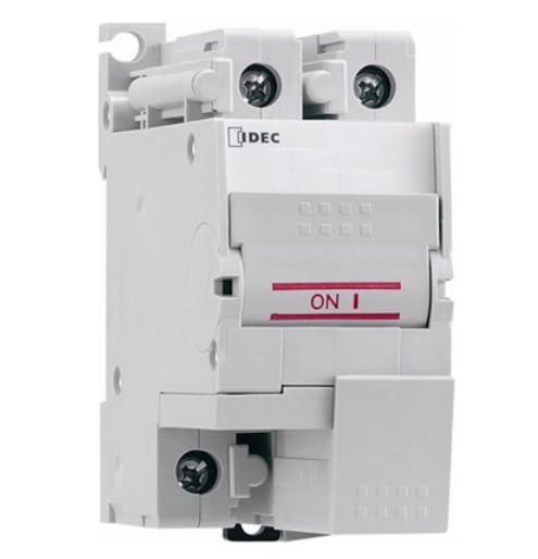 NC1V-2100-5AA,Circuit Breaker Hydraulic Magnetic DIN Rail Mount 2 Pole 250 VAC/65 VDC 5A