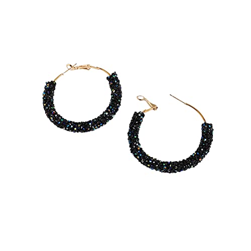 Image of SOHI Hoop Earring For Women and girls, Indo-western Earrings, Fashion Accessories, jewellery for women, Fancy earrings, artificial earrings for ladies