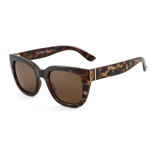 Lunettes de soleil polarisées verres teintés style élégant féminin