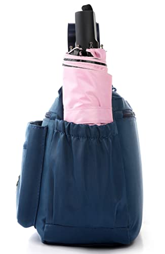 Women Shoulder Handbag Multi Pocket Bag Ladies Crossbody Purse Messenger Bag Top Tote Satchel4