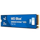 Western Digital ウエスタンデジタル 内蔵SSD 2TB WD Blue SN5000 (読取り最大 5,150MB/秒) M.2-2280 NVMe WDS200T4B0E-EC 【国内正規代理店品】