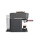 PHILIPS Baristina Espresso Machine, Grind, Tamp & Brew Coffee Beans in One Swipe, Compact, 16 Bar Pump Pressure, Automatic Grinder, Black with Berry Red Portafilter (BAR301/60)
