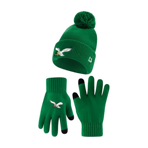 Ultra Game Standard END Zone HAT Gloves Set, Team Color