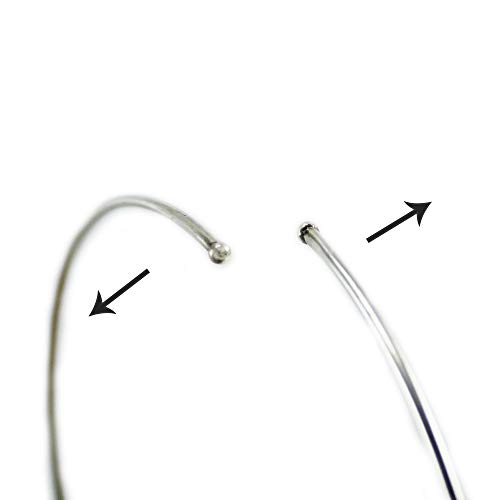 Collana girocollo donna a cerchio rigido in