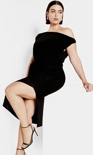 Image of City Chic Women's Midi Cocktail Dress - Paloma