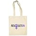 Diver Bebé Bolsa de tela revolución feminista Revolution - Beige, 38 x 42 cm