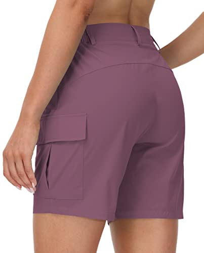 Cakulo Bermuda Bermuda feminina cargo de caminhada 12,7 cm / 7