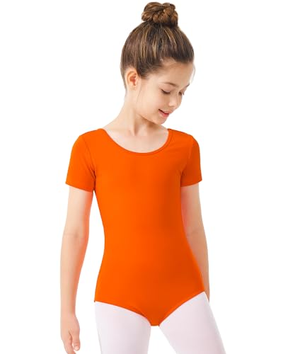 Image of Stelle Leotard for Girls Black Ballet Dance Leotard Gymnastics Outfits with Bow Back (Toddler /Little /Big Kids)