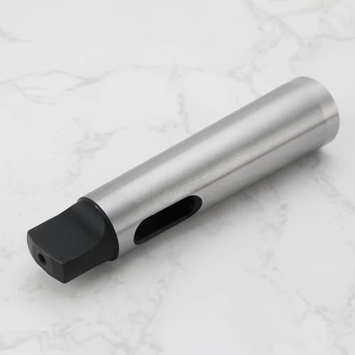 eMagTech 2 Stück MT3 auf MT2 Reduzierhülse Morsekegel Bohrhülse Reduzieradapter Kegelschaftbohrer 108 Mm für Reibahle Minus Silber