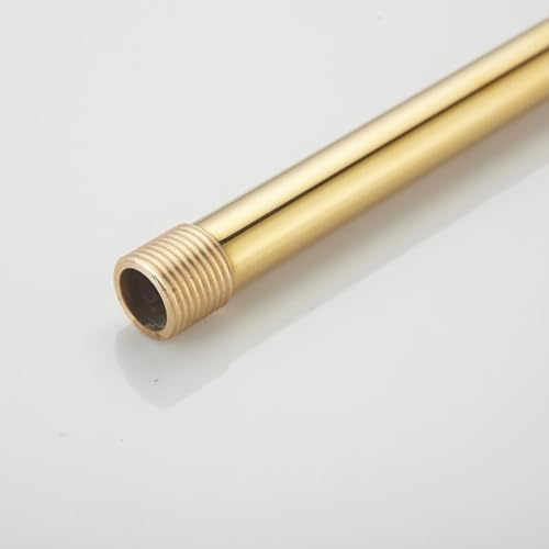 Robinet mural chaud et froid en laiton gold pour sublimer votre intérieur - 5