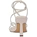 GUESS Womens Leeba Faux Leather Thong Heels White 10 Medium (B,M)