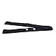 Elastischer Sport Herzfrequenzmesser, Verstellbarer Brustgurt, Gürtelriemen , CooSpo Original HRM Belt Black (MEHRWEG)