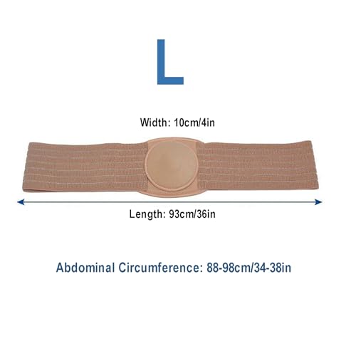 Faja para Hernia Umbilical, soporte abdominal con compresión, talla Large miniatura 2
