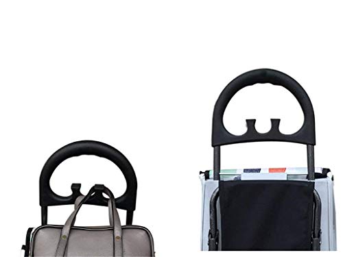 Carretilla plegable multiuso para compras, verde miniatura 6