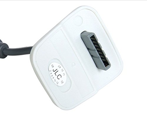 2-in-1 Dedicated Charging & Connecting Cable for Xbox 360 (White)