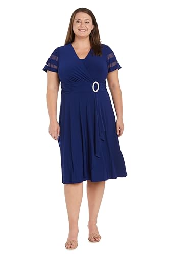 Image of R&M Richards Women's Allegra Cascade Dress
