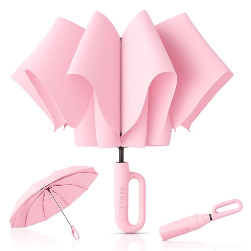 Image of PANCA Umbrella for Rain Big Size - Windproof UV Protection Compact Folding Umbrella for Men, Women, Girls & Kids | Automatic Open & Close, 8 Ribs Strong Stylish Chatri for Daily Monsoon Travel, Lightweight Durable Sun