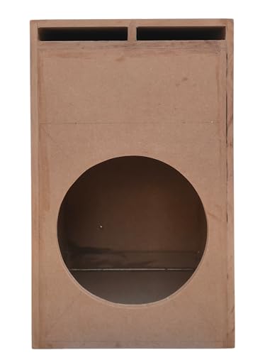 Image of NRS AUDIO 15 MM-MDF -12 inch Subwoofer L-Port -Ported Car Subwoofer Box
