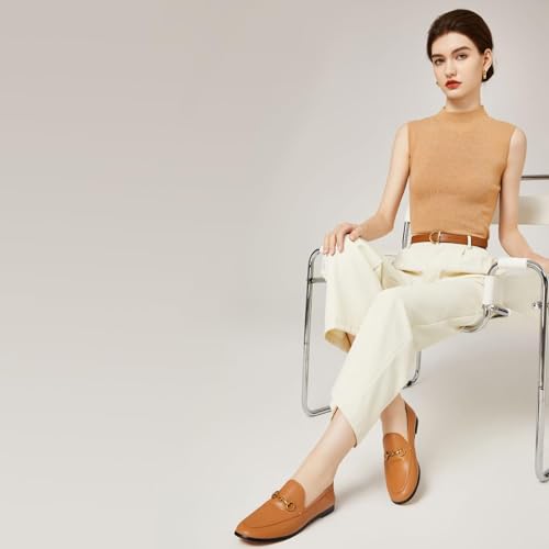 Image of Vertundy Loafers for Women Penny Loafer Comfortable Slip On Dressy Casual Business Work Office Shoes