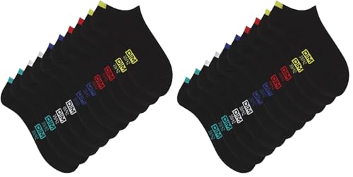 Chaussettes courtes Dim homme lot de socquettes basses de couleur noire taille 39-42