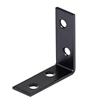 Alberts 333594 Stuhlwinkel - galvanisch blau verzinkt - schwarz - kunststoffbeschichtet - 40 x 40 x 15 mm