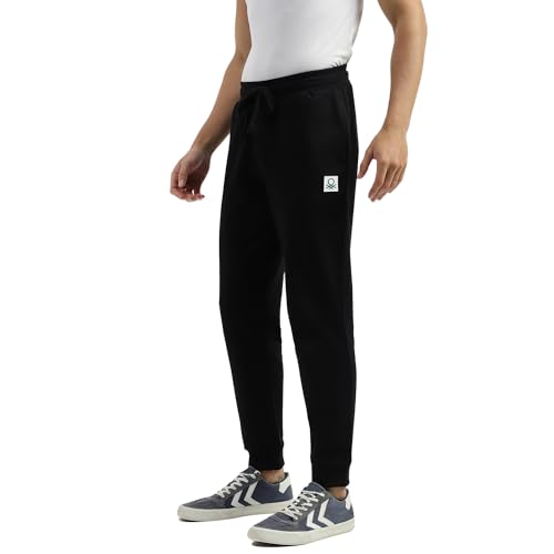 Image of United Colors of Benetton Men Regular Mid Rise Pants