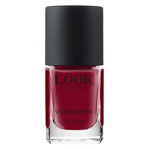 Look To Go • veganer Nagellack • VIVA MAGENTA • Farbe des Jahres 2023 • 13-free & PETA approved • Made in Germany • 12ml Cover