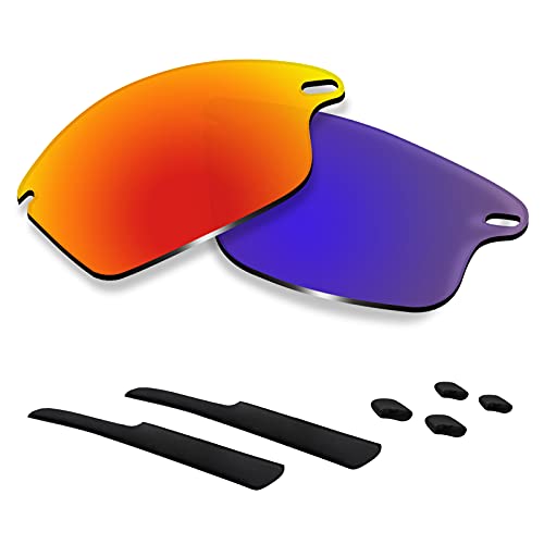 Image of Polarized Replacement Lenses & Rubber Kits for Oakley Fast Jacket